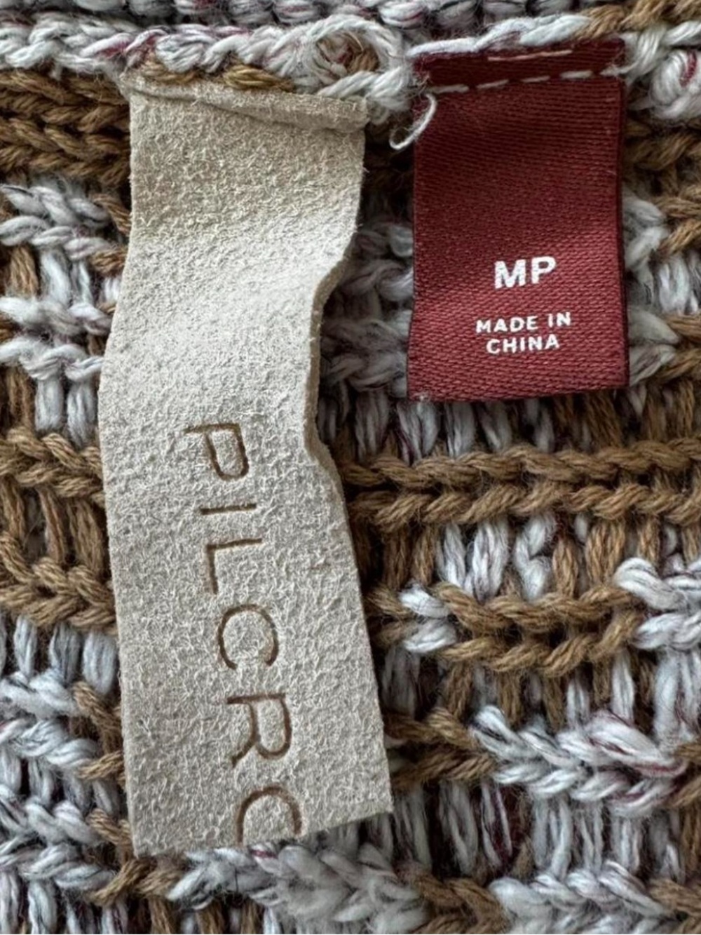 Pilcro Mixed-Pattern Cardigan - Picture 4 of 5